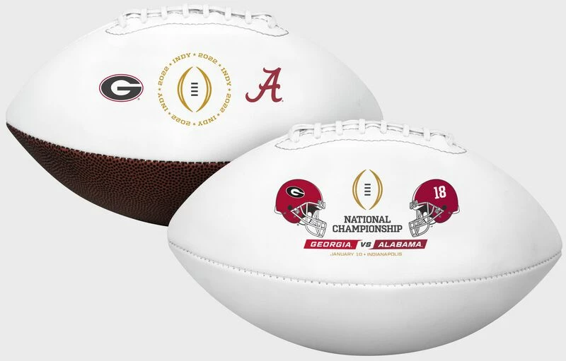 Rawlings Discount ● 2022 College Football National Championship Dueling Youth Football 3 Rawlings Discount ● 2022 College Football National Championship Dueling Youth Football