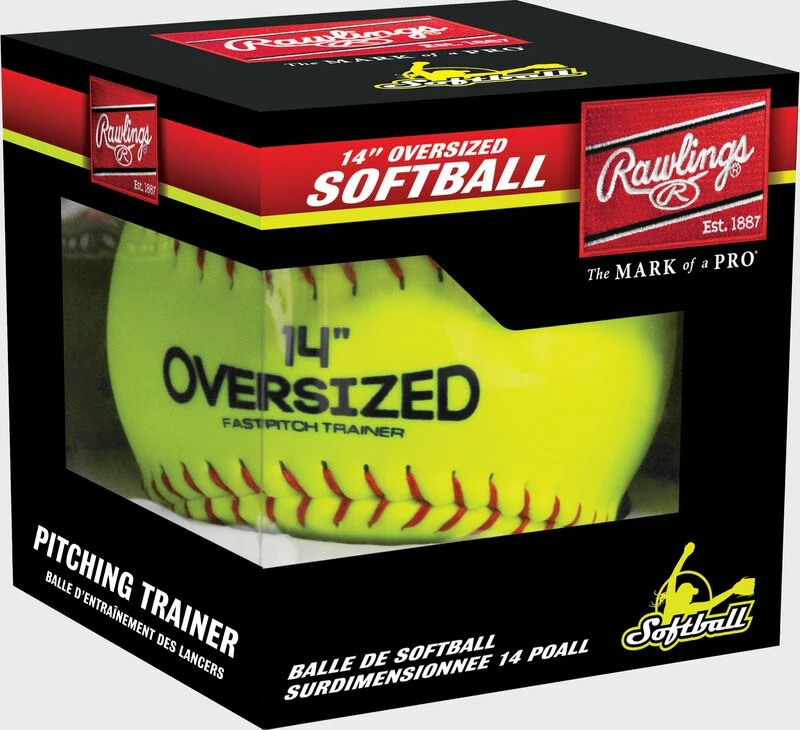 Rawlings Discount ● Oversized 14″ Pitcher’s Training Softball 3 Rawlings Discount ● Oversized 14″ Pitcher’s Training Softball
