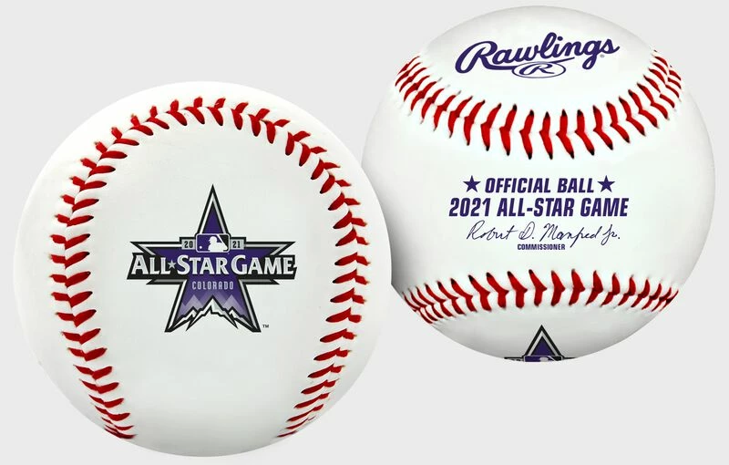 Rawlings Discount ● MLB 2021 Replica All-Star Game Baseball 2 Rawlings Discount ● MLB 2021 Replica All-Star Game Baseball