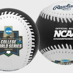 Rawlings Discount ● 2021 NCAA College World Series Black Replica Baseball