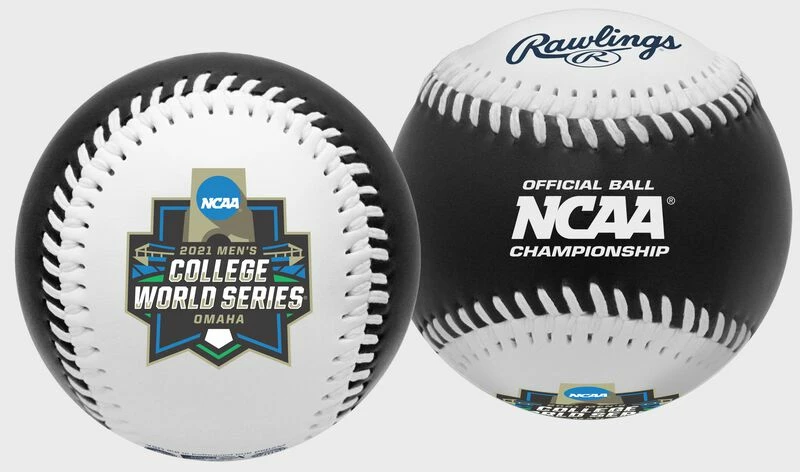 Rawlings Discount ● 2021 NCAA College World Series Black Replica Baseball 3 Rawlings Discount ● 2021 NCAA College World Series Black Replica Baseball