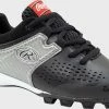 Rawlings Discount ● Youth Clubhouse Low Baseball Cleats 2 Rawlings Discount ● Youth Clubhouse Low Baseball Cleats -Rawlings 5561YBKSIL 1