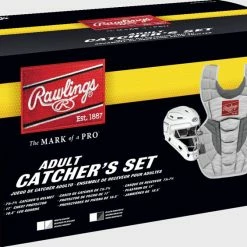Cheap ● Rawlings Velo 2.0 Catcher’s Gear Set, Adult, Intermediate, Youth
