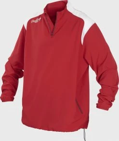 Cheap ● Rawlings Long Sleeve Quarter-Zip Jacket 3 Cheap ● Rawlings Long Sleeve Quarter-Zip Jacket
