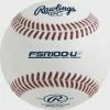 Rawlings Discount ● Ultimate Practice Technology Collegiate Flat Seam Baseballs -Rawlings FSR100 UP 1 247x246 1