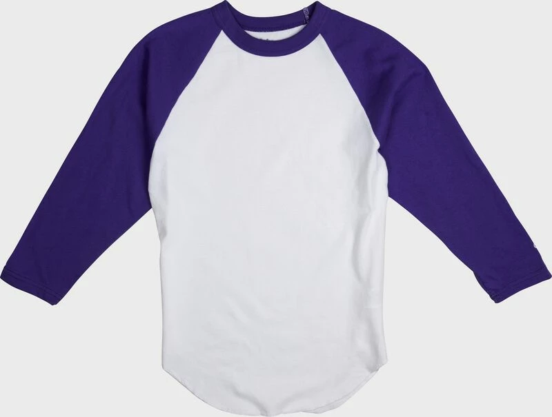 Rawlings Discount ● Adult 3/4 Sleeve Crew Neck Shirt 2 Rawlings Discount ● Adult 3/4 Sleeve Crew Neck Shirt