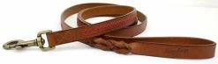 Cheap ● Rawlings Baseball Stitch Leather Dog Leash