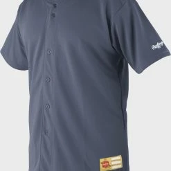 Rawlings Discount ● Premium Button Front Short Sleeve Jersey