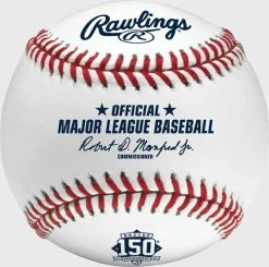 Rawlings Discount ● MLB 2021 Atlanta Braves 150th Anniversary Baseball