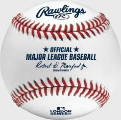 Rawlings Discount ● Official 2020 MLB® London Series™ Baseball 3 Rawlings Discount ● Official 2020 MLB® London Series™ Baseball