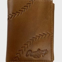 Rawlings Discount ● Debossed Stitch Tri-Fold Wallet