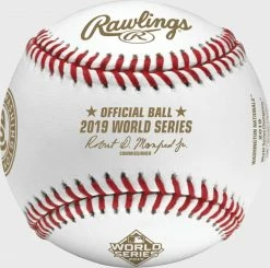 Rawlings Discount ● MLB 2019 Washington Nationals World Series Champions Baseball